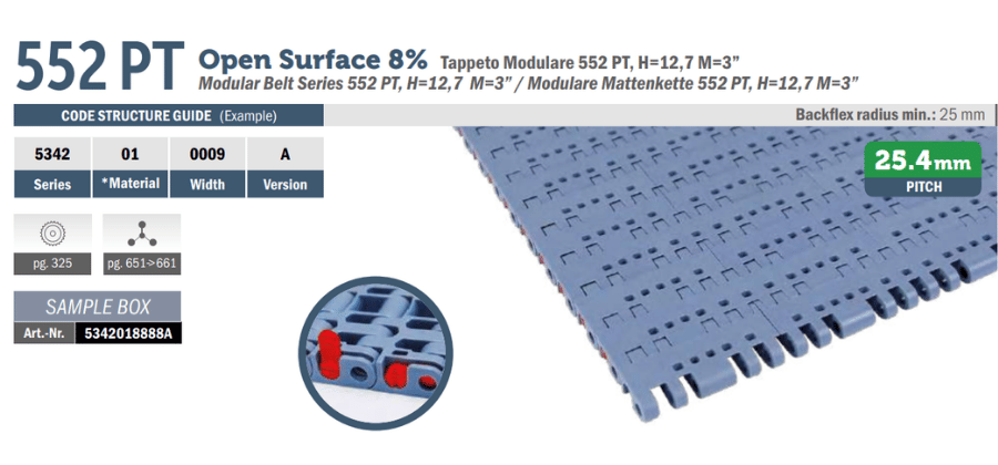 Movex 552 Perforated Top